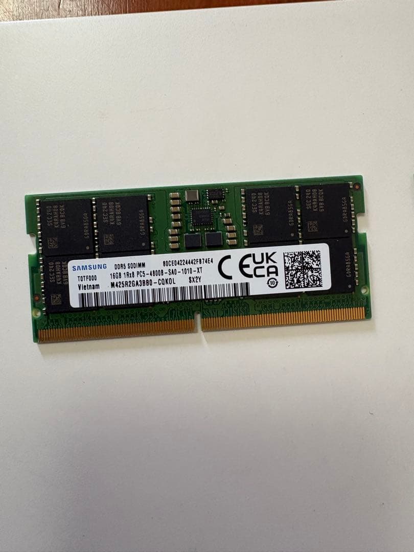 Samsung 16gb SODIMM メモリー x 2 32gb