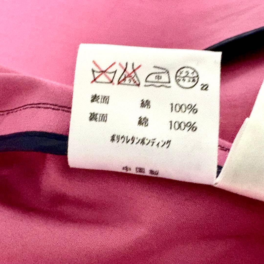 【極美品】ラルフローレン　ステンカラーコート　ネイビー　綿100% M