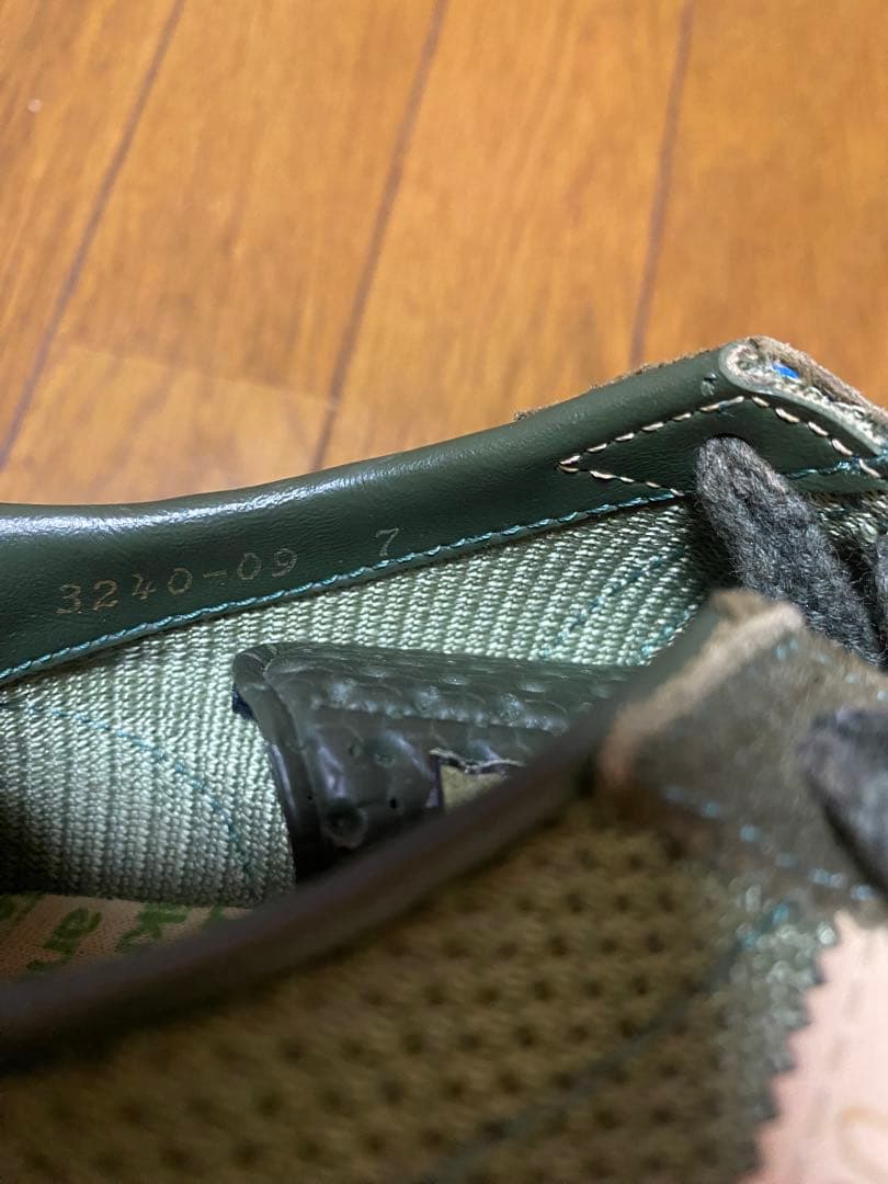 80s adidas 600 カーキ 25スニーカー AS600 ヴィンテージ