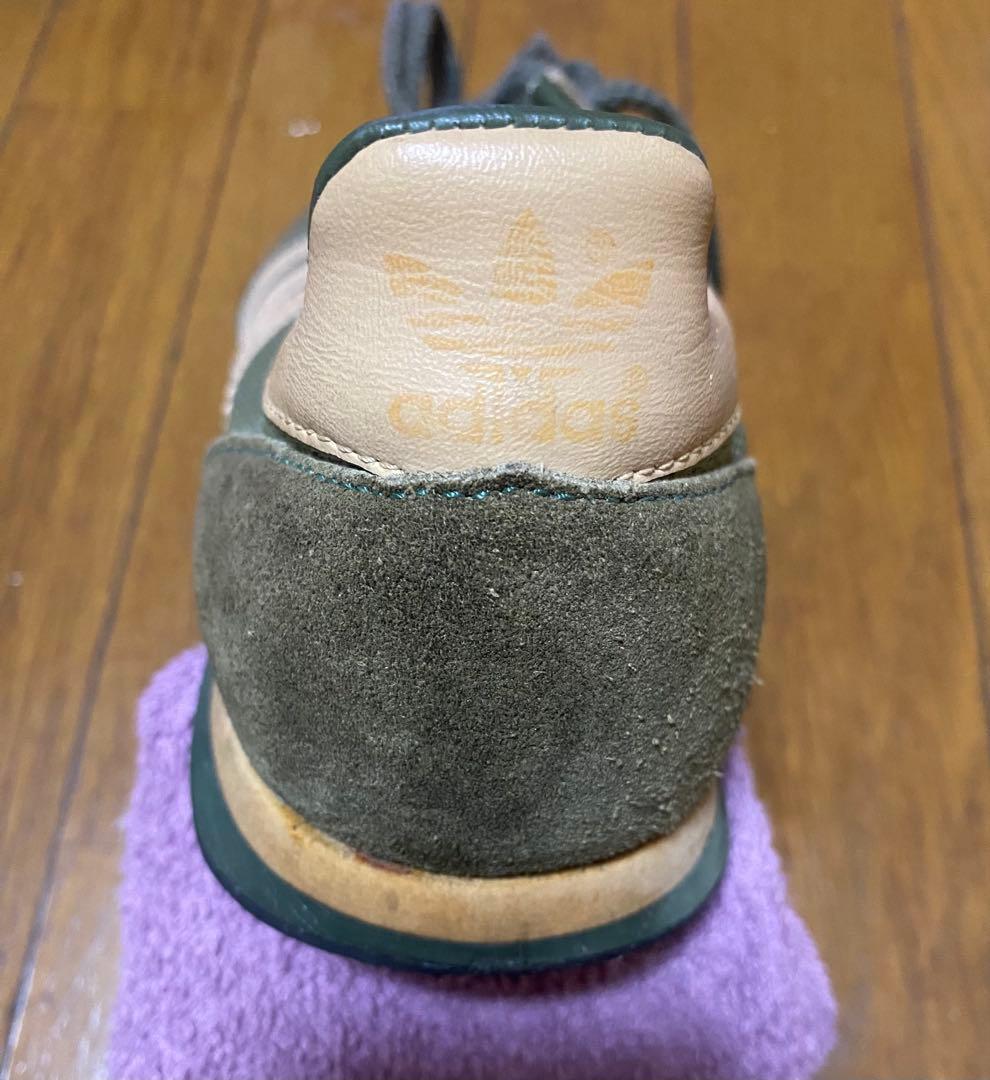 80s adidas 600 カーキ 25スニーカー AS600 ヴィンテージ