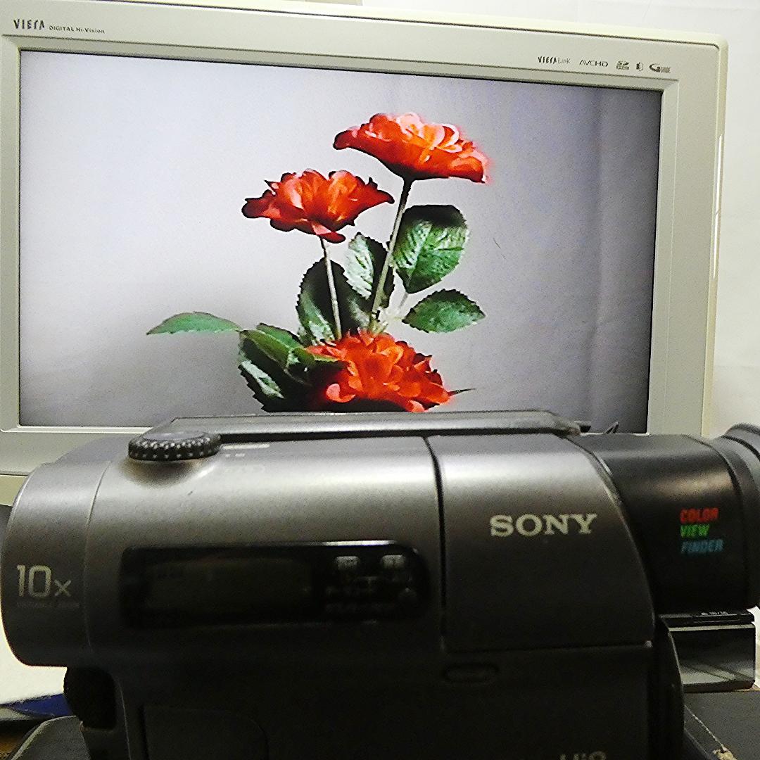 ソニー CCD-TR3【動作良好】VideoHi8ビデオカメラ　ダビングに最適‼