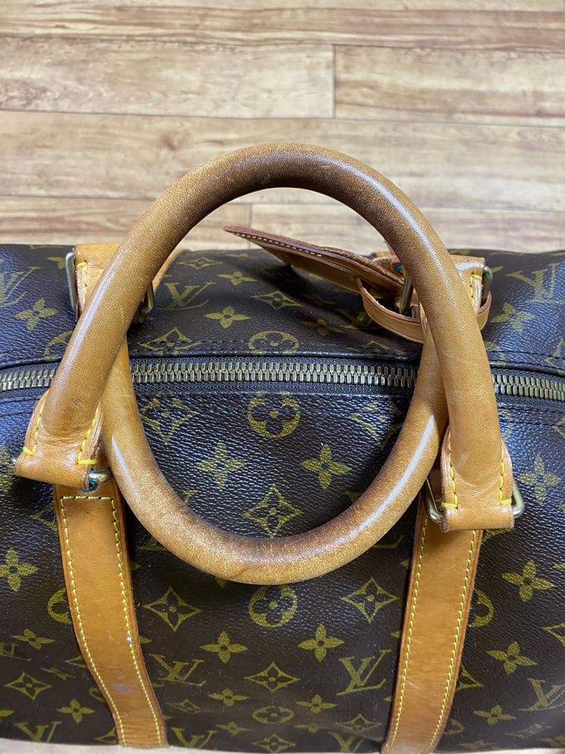 Louis Vuitton モノグラムボストンバッグ ブラウン