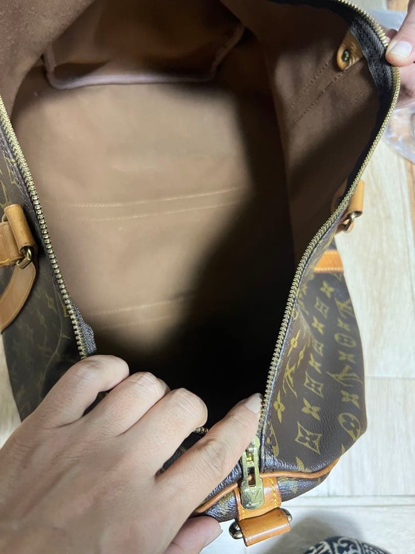 Louis Vuitton モノグラムボストンバッグ ブラウン