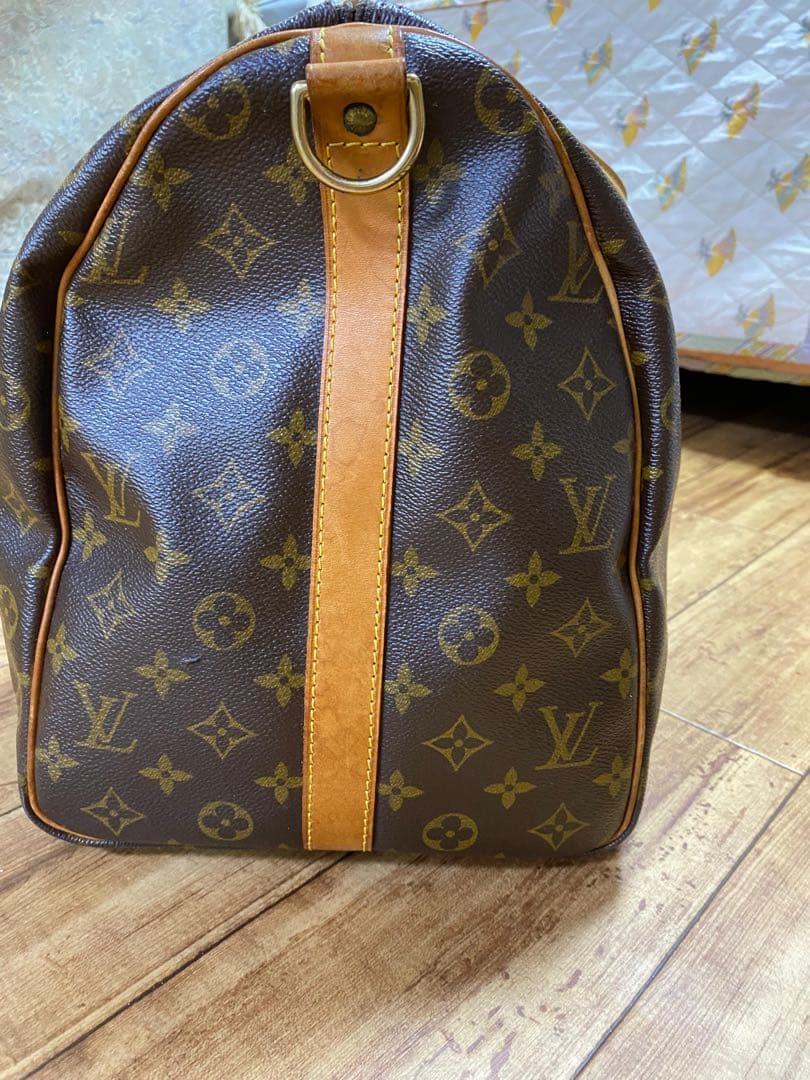 Louis Vuitton モノグラムボストンバッグ ブラウン