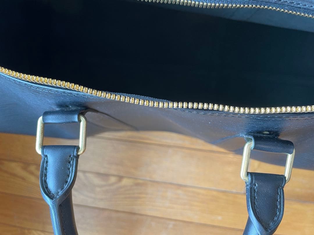 Louis Vuitton エピ キーポル50 ボストンバッグ ブラック 黒