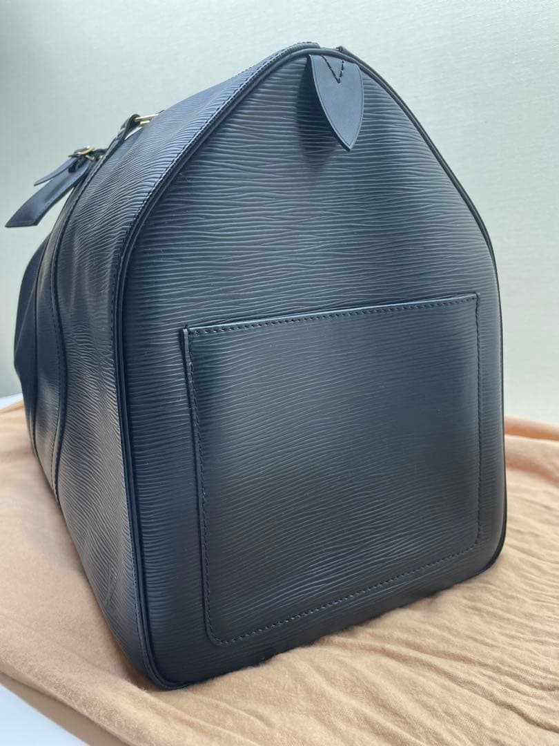 Louis Vuitton エピ キーポル50 ボストンバッグ ブラック 黒