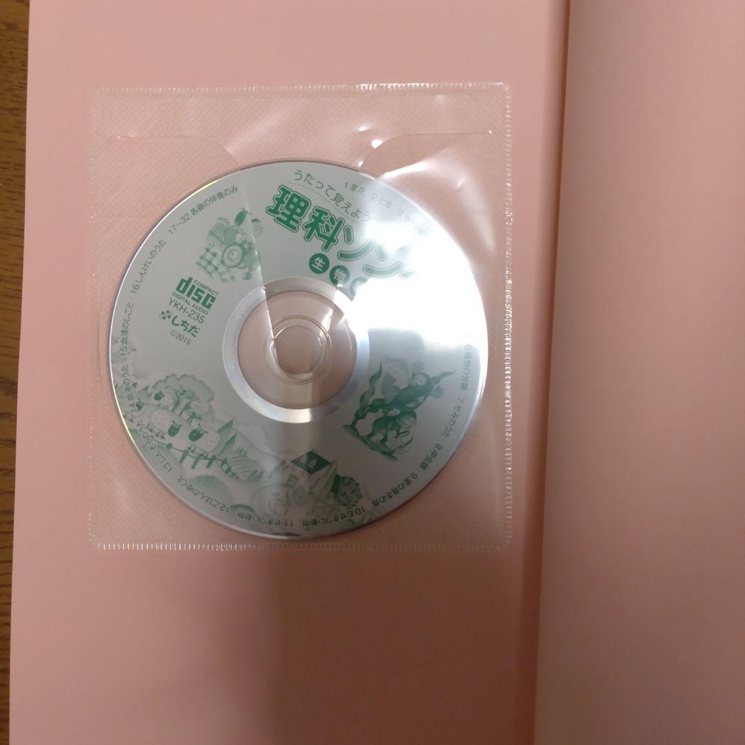 七田式　CD付理科ソング・社会科ソングセット　再生確認済み