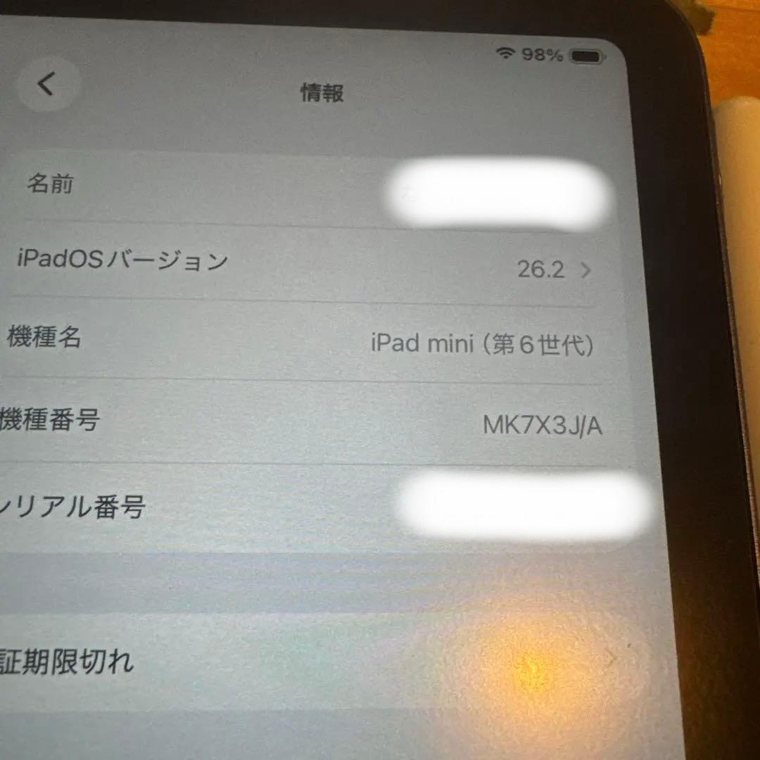 ★iPad mini 256GB 第６世代★美品