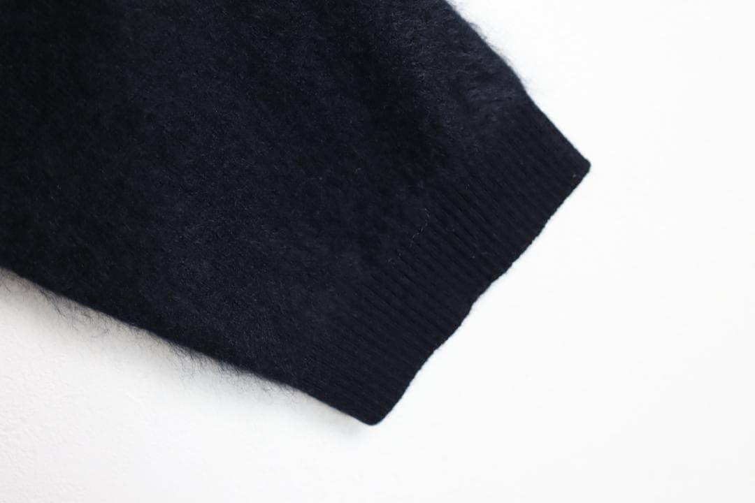 theory luxe 25AW 雑誌掲載 カシミヤ100％ カーディガン 黒