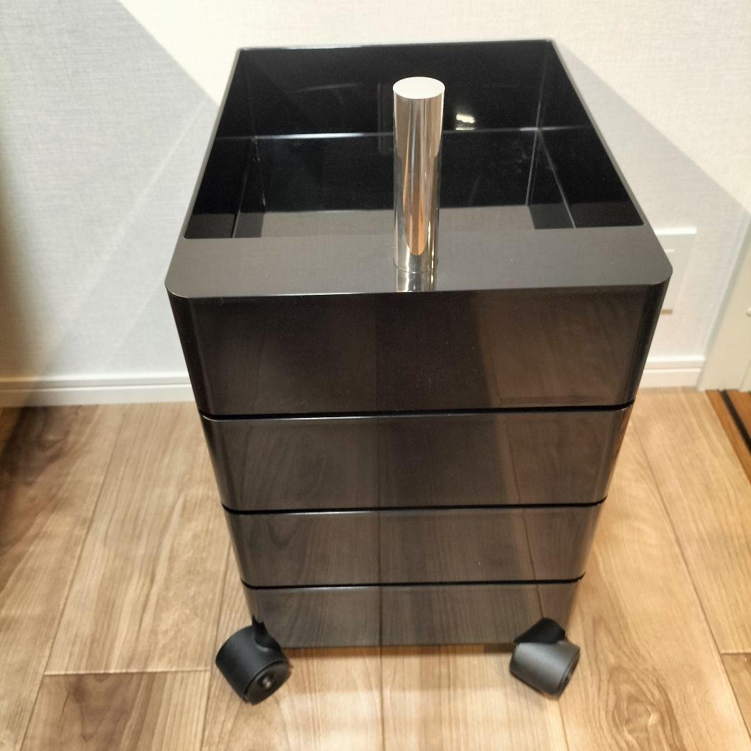360°CONTAINER 4段収納 BLACK(JTH06)
