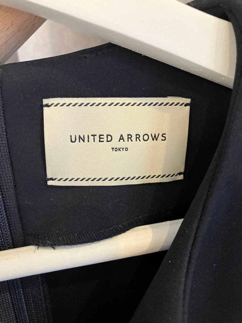 UNITED ARROWS ネイビー ワンピース