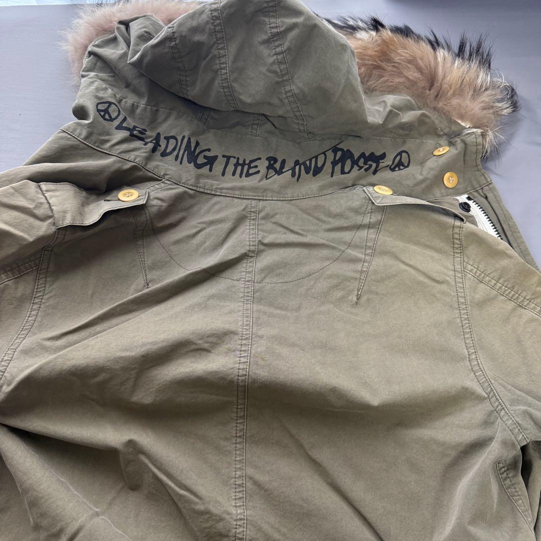 【希少・名作】 SASQUATCHfabrix. モッズコート タヌキ毛