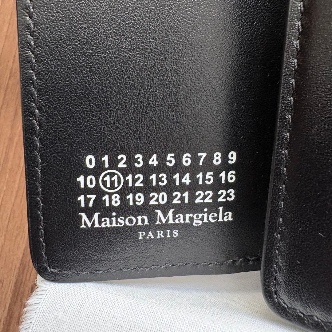 MAISON MARGIELA 三つ折り財布 スナップボタン 小銭入れあり