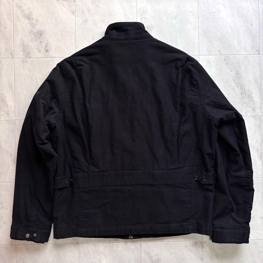 【90s】ポロバイラルフローレン パデットブルゾン 短丈 希少ブラック L