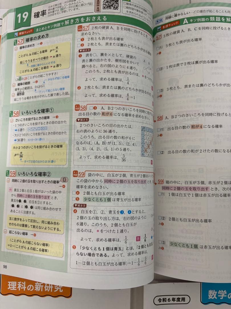 新学社 新研究 中学3年生 令和6年度用 5教科フルセット 解答付き
