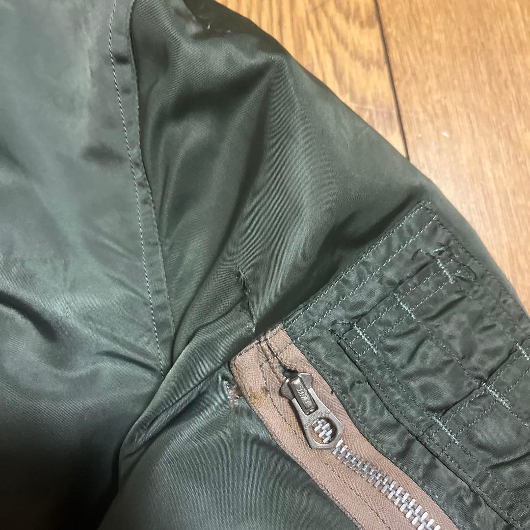 70sl2bフライトジャケット オリーブグリーン