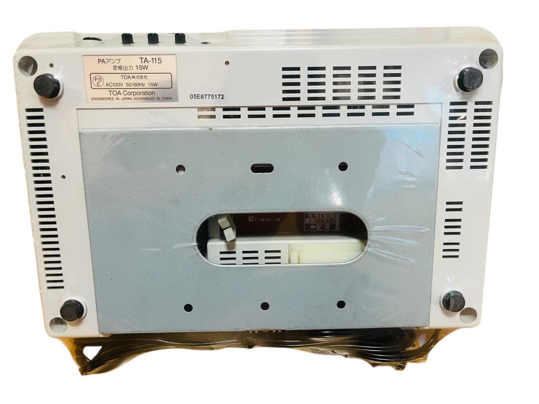 美品　　TOA、TA-115、卓上アンプ、PA、アンプ、業務用、放送機器、