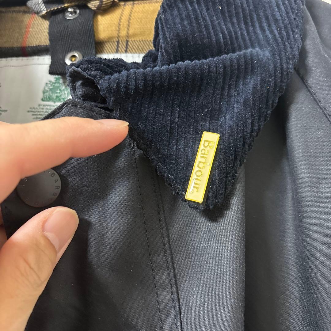 Barbour ビデイルSL ネイビー　オイルドジャケット　サイズ　40
