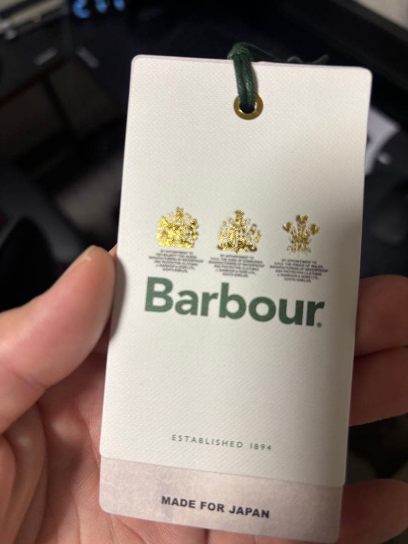 Barbour ビデイルSL ネイビー　オイルドジャケット　サイズ　40
