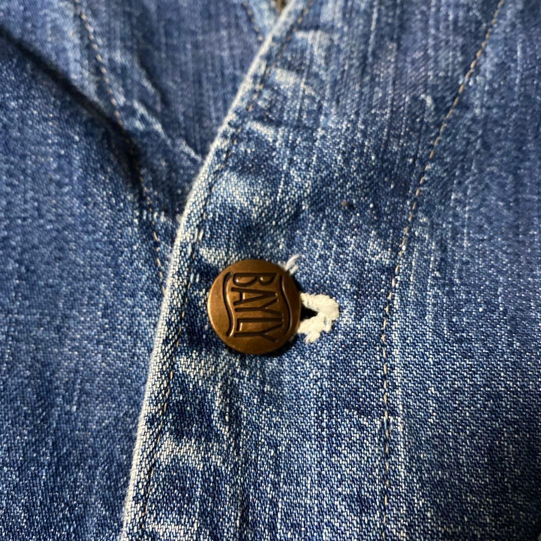 ビンテージ　50s BAYLY デニムエンジニアジャケット