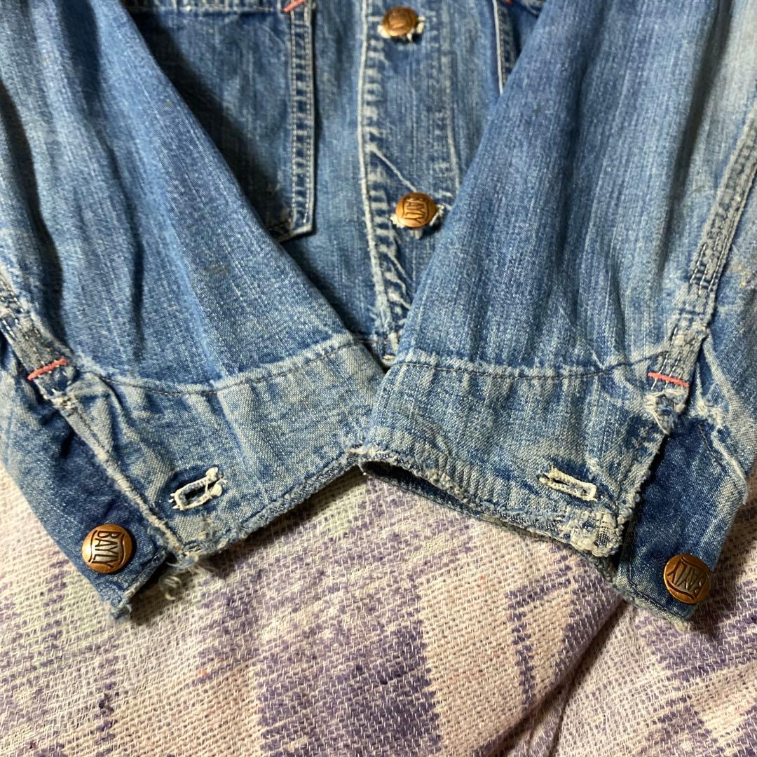 ビンテージ　50s BAYLY デニムエンジニアジャケット