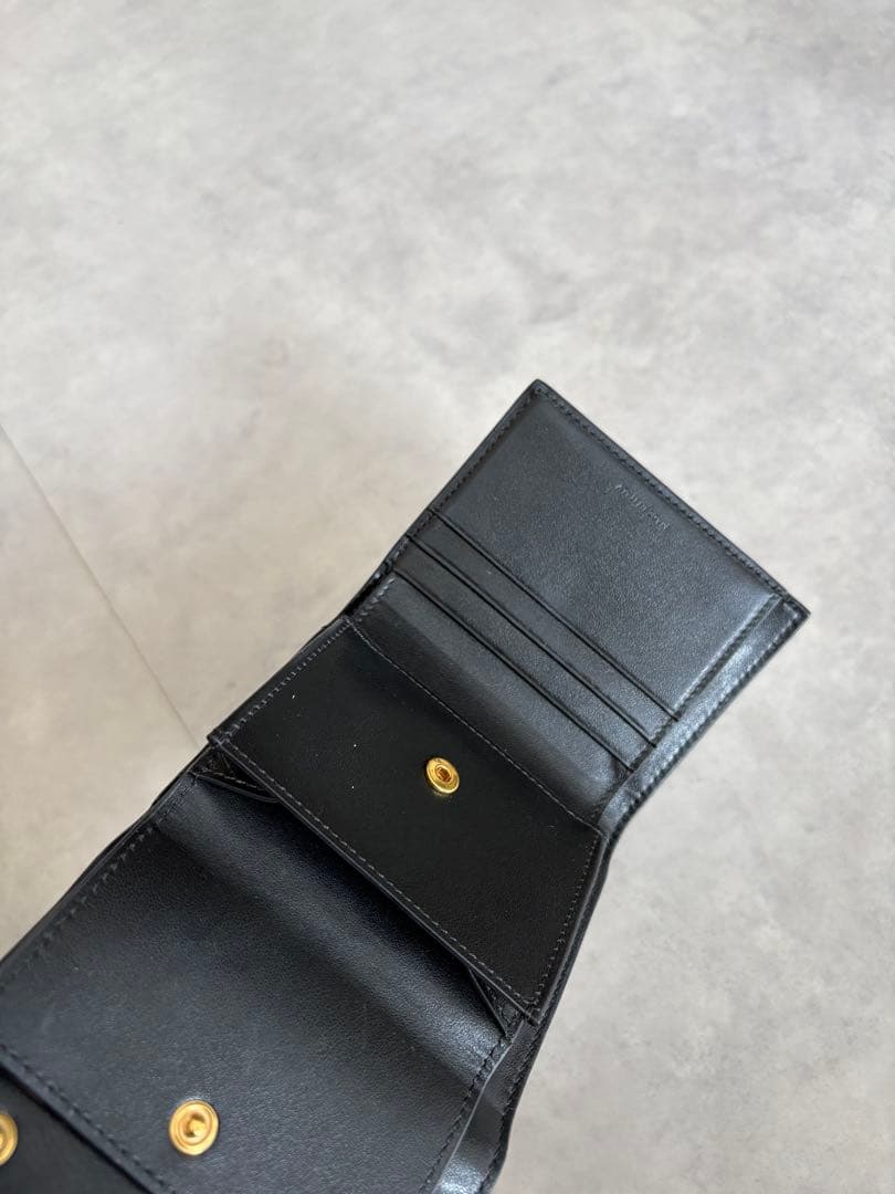 CELINE セリーヌ 三つ折り財布 ブラック