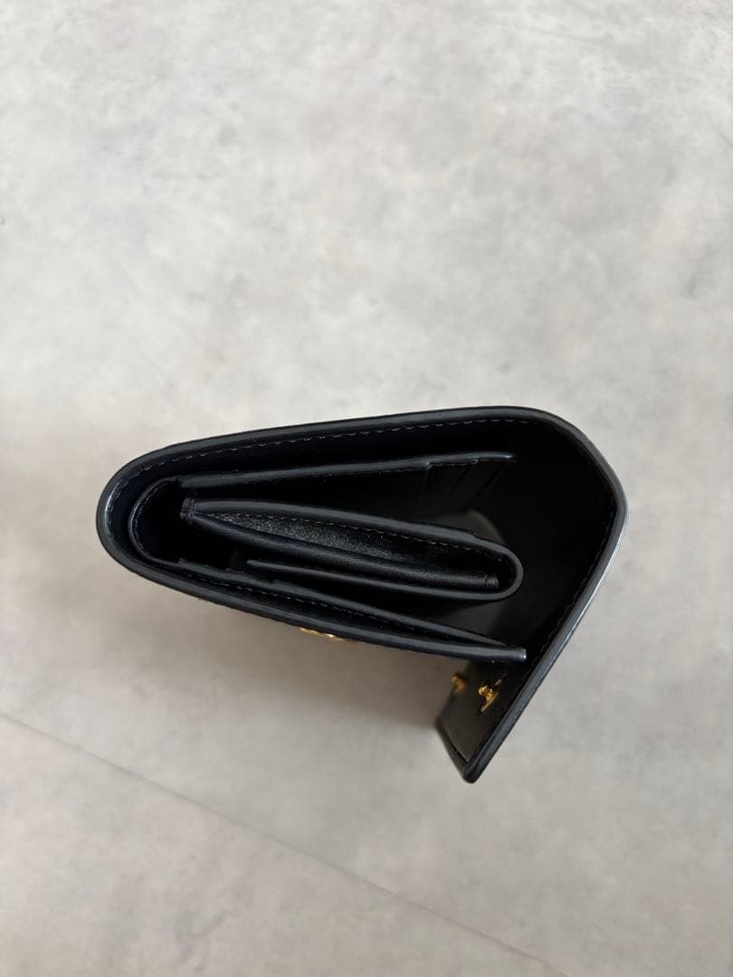 CELINE セリーヌ 三つ折り財布 ブラック
