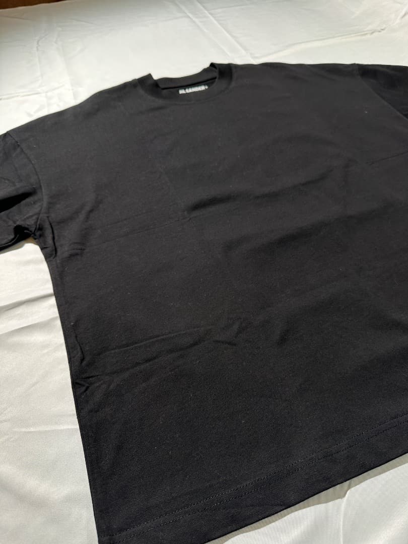 【T】JIL SANDER+ ブラック Tシャツ イタリア製