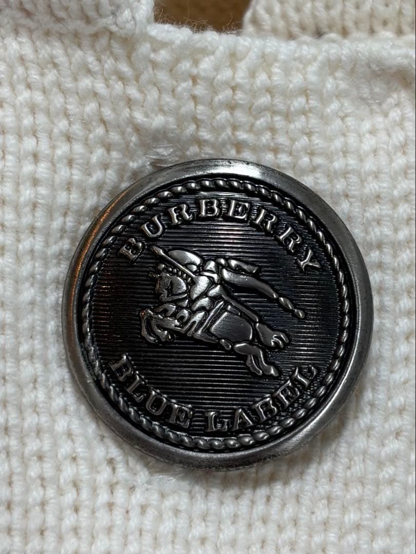 BURBERRY BLUE LABEL 長袖　ニット　パーカー カーディガン