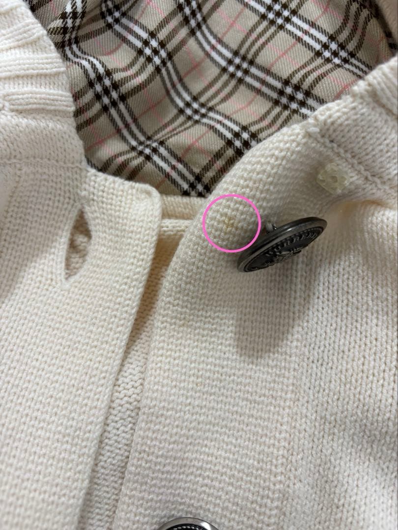 BURBERRY BLUE LABEL 長袖　ニット　パーカー カーディガン