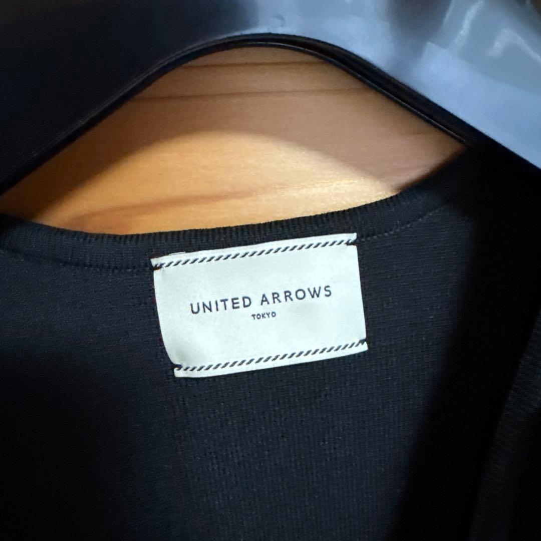 値下げ！美品 UNITED ARROWS フリルカラー カーディガン