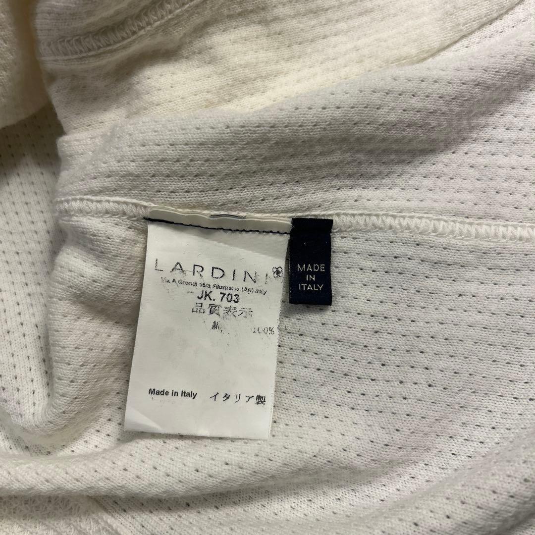 LARDINIラルディーニ★コットンニットジャケット★アイボリー★XS