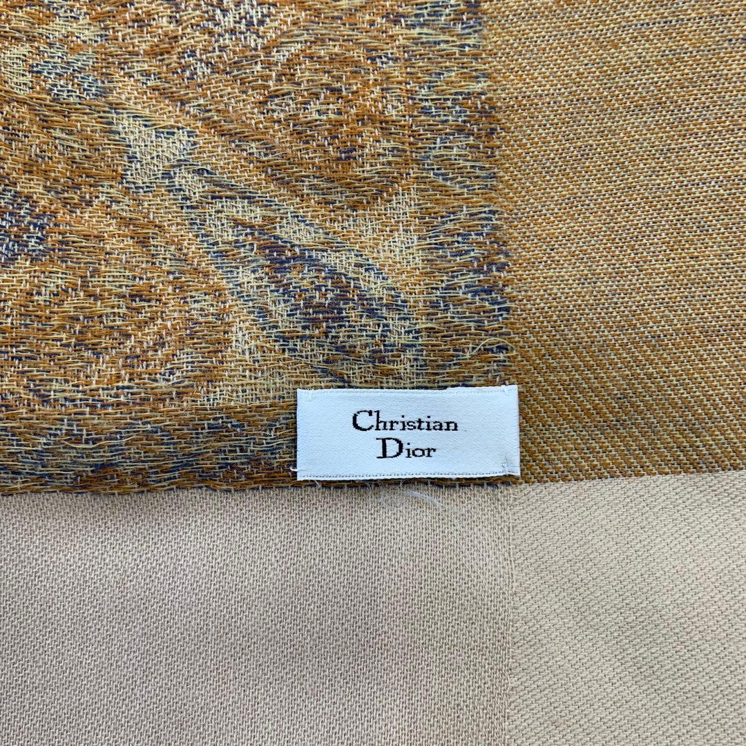 Christian Dior ペイズリー柄 ストール