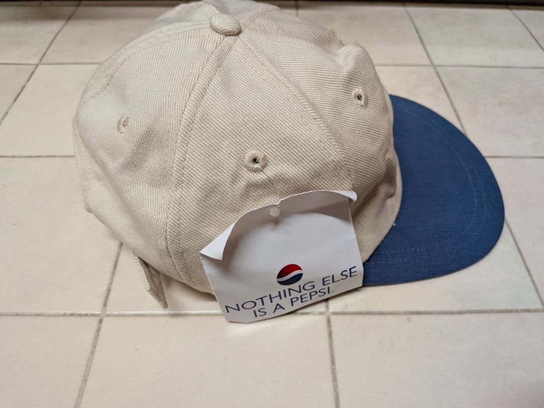タグ付　デッドストック　PEPSI　ペプシ　ビンテージ　キャップ　プロモ　90s