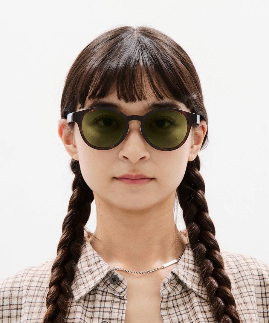 JINS ×  Peak SUNGLASSES +360° ブラウンデミ