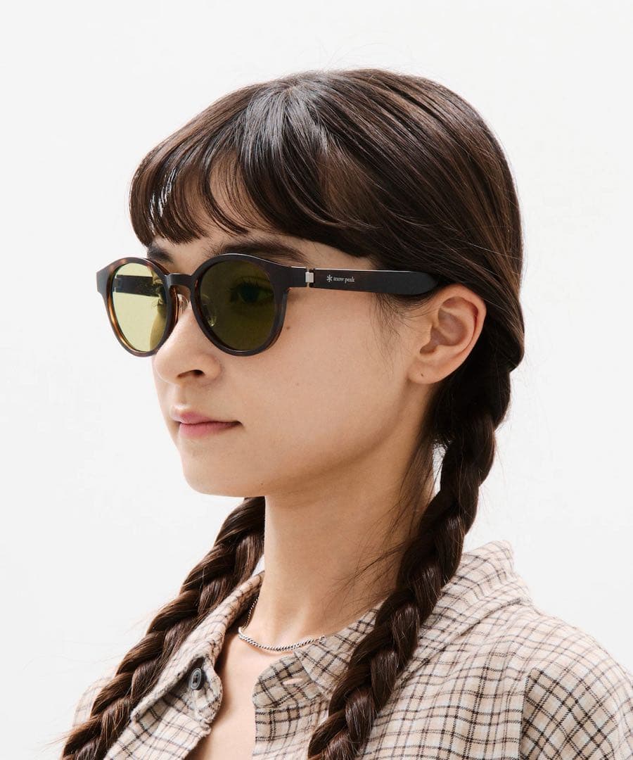 JINS ×  Peak SUNGLASSES +360° ブラウンデミ