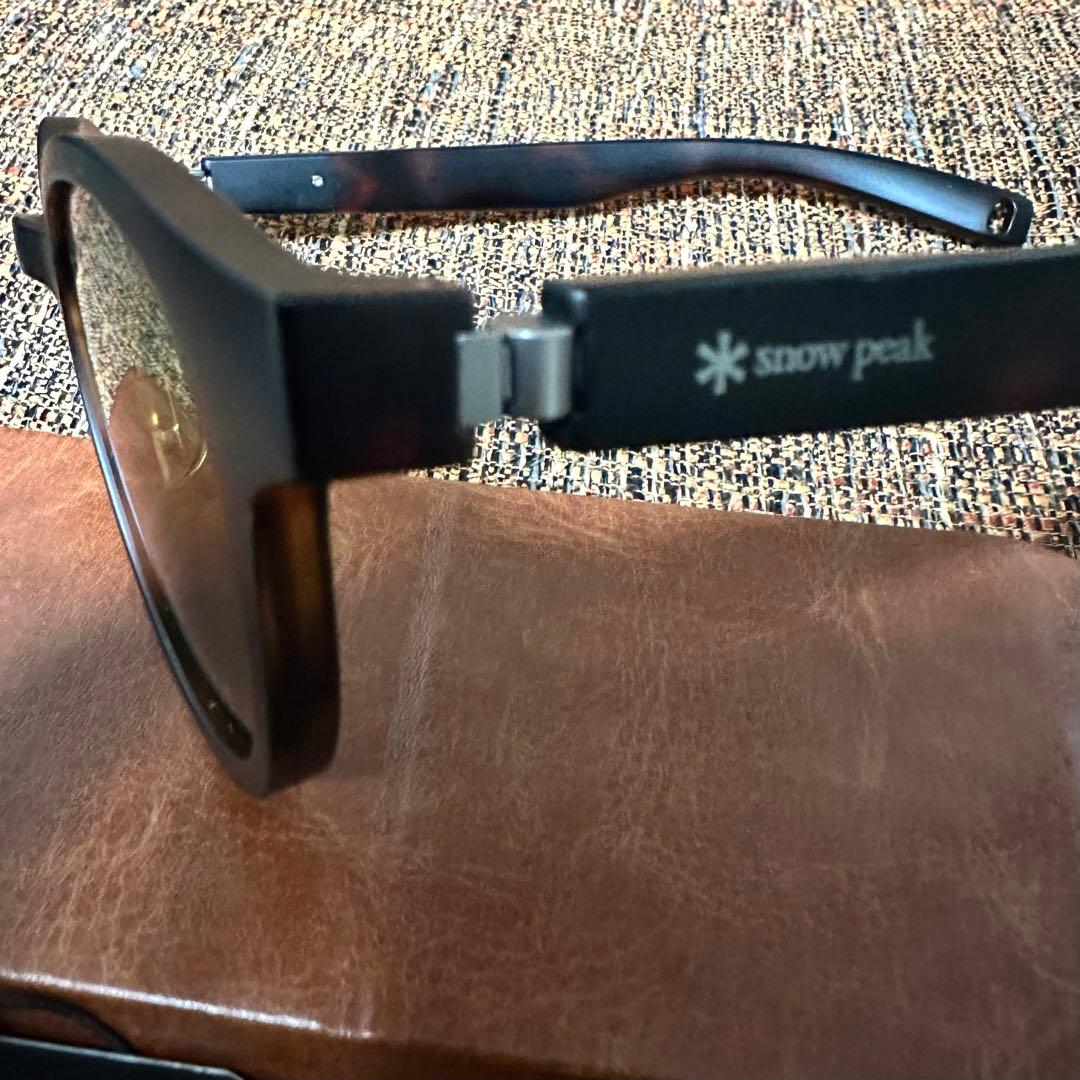 JINS ×  Peak SUNGLASSES +360° ブラウンデミ