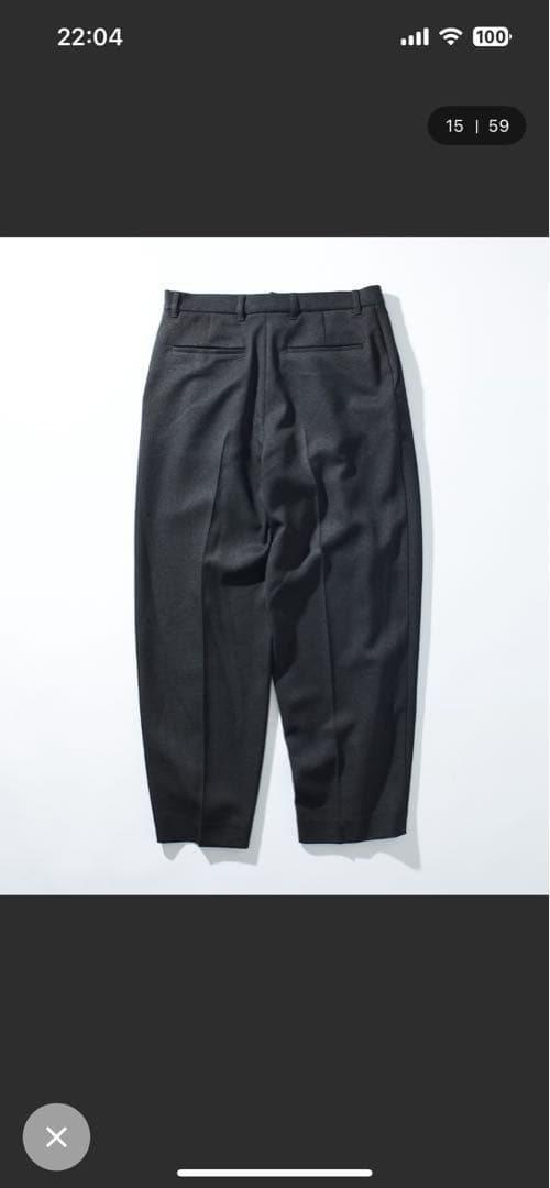Urban Comfortable リラックスフィットウールライク セットアップ