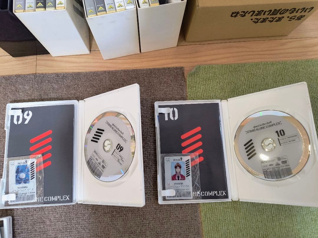 攻殻機動隊 S.A.C / S.A.C 2ndGIG DVD26巻 サントラ2枚
