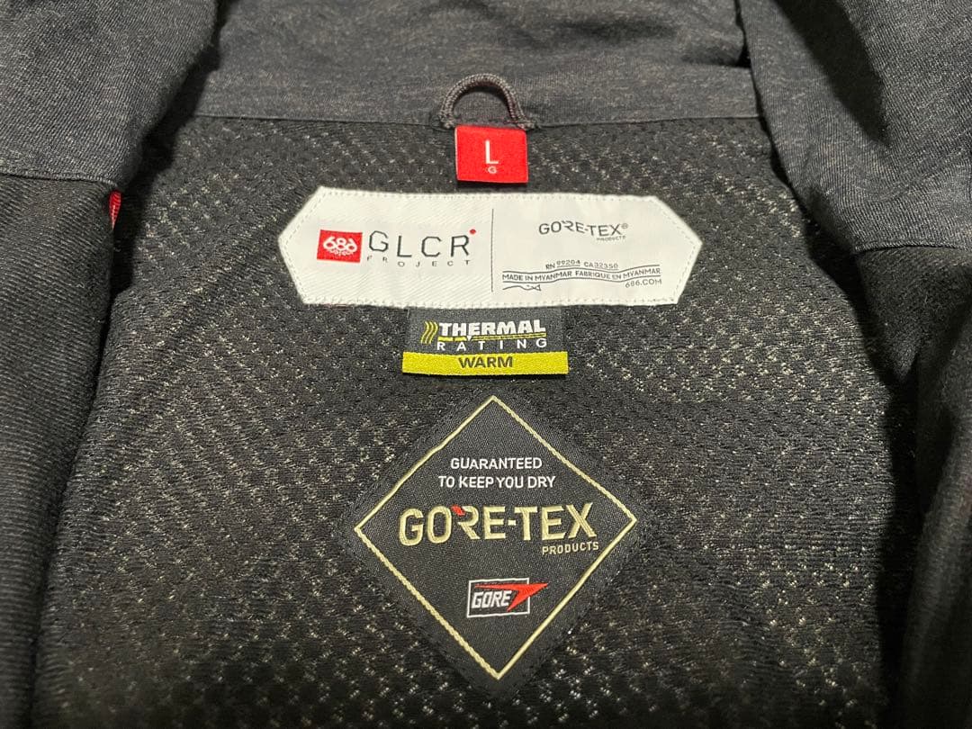 【美品】 686 GORE‑TEX 2L GT Jacket L ゴアテックス