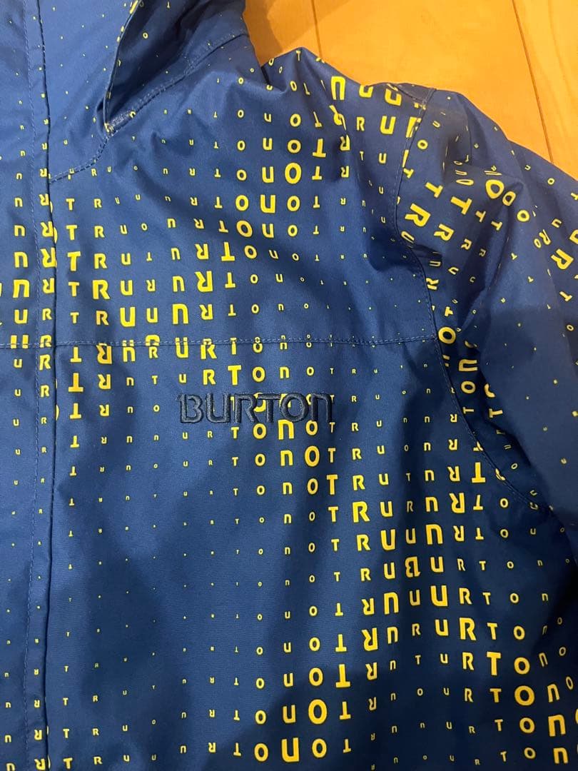 BURTON 子供用スノーボードウェア上下セット　Mサイズ
