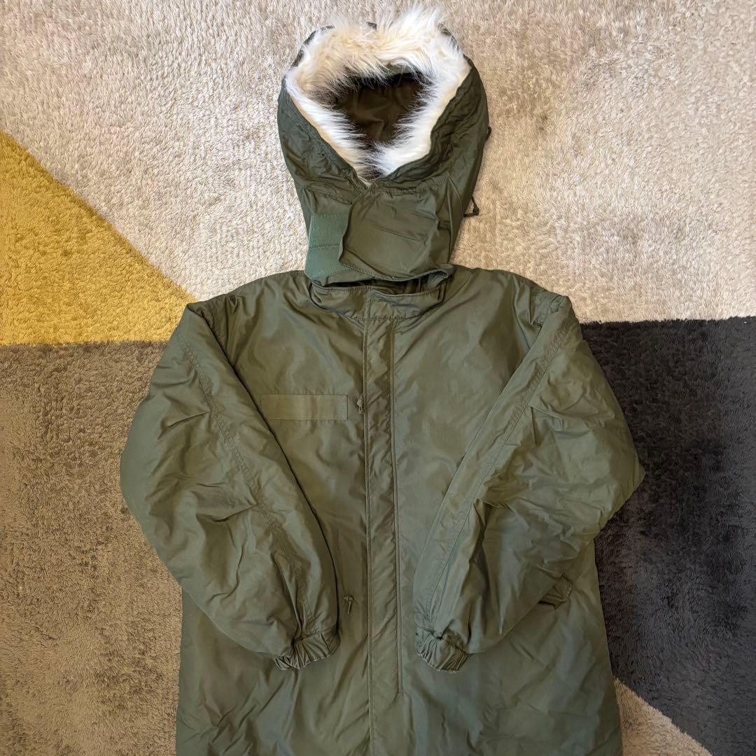 BEAMS M-65 モッズコート フード ファー付き 中綿 Lサイズ