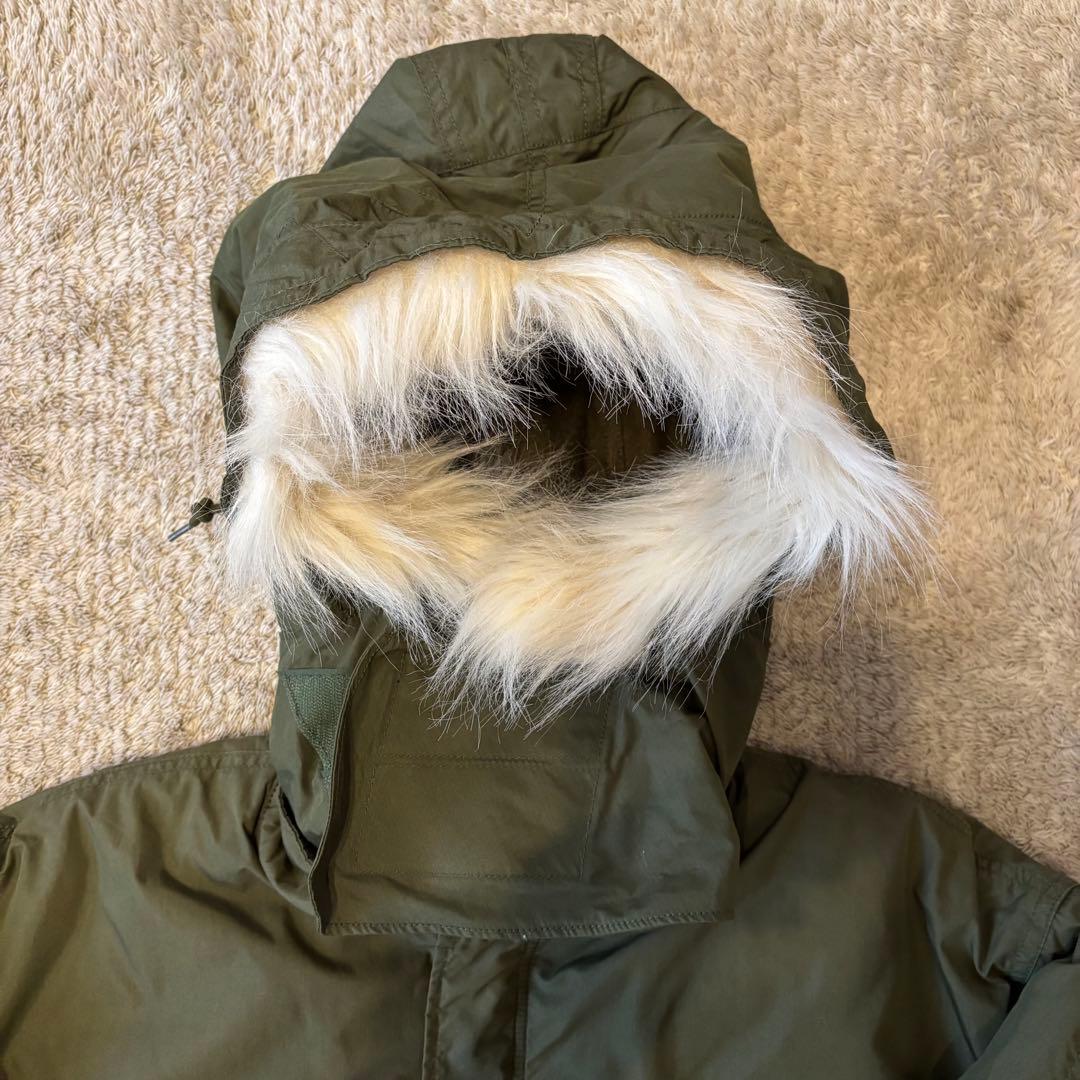BEAMS M-65 モッズコート フード ファー付き 中綿 Lサイズ