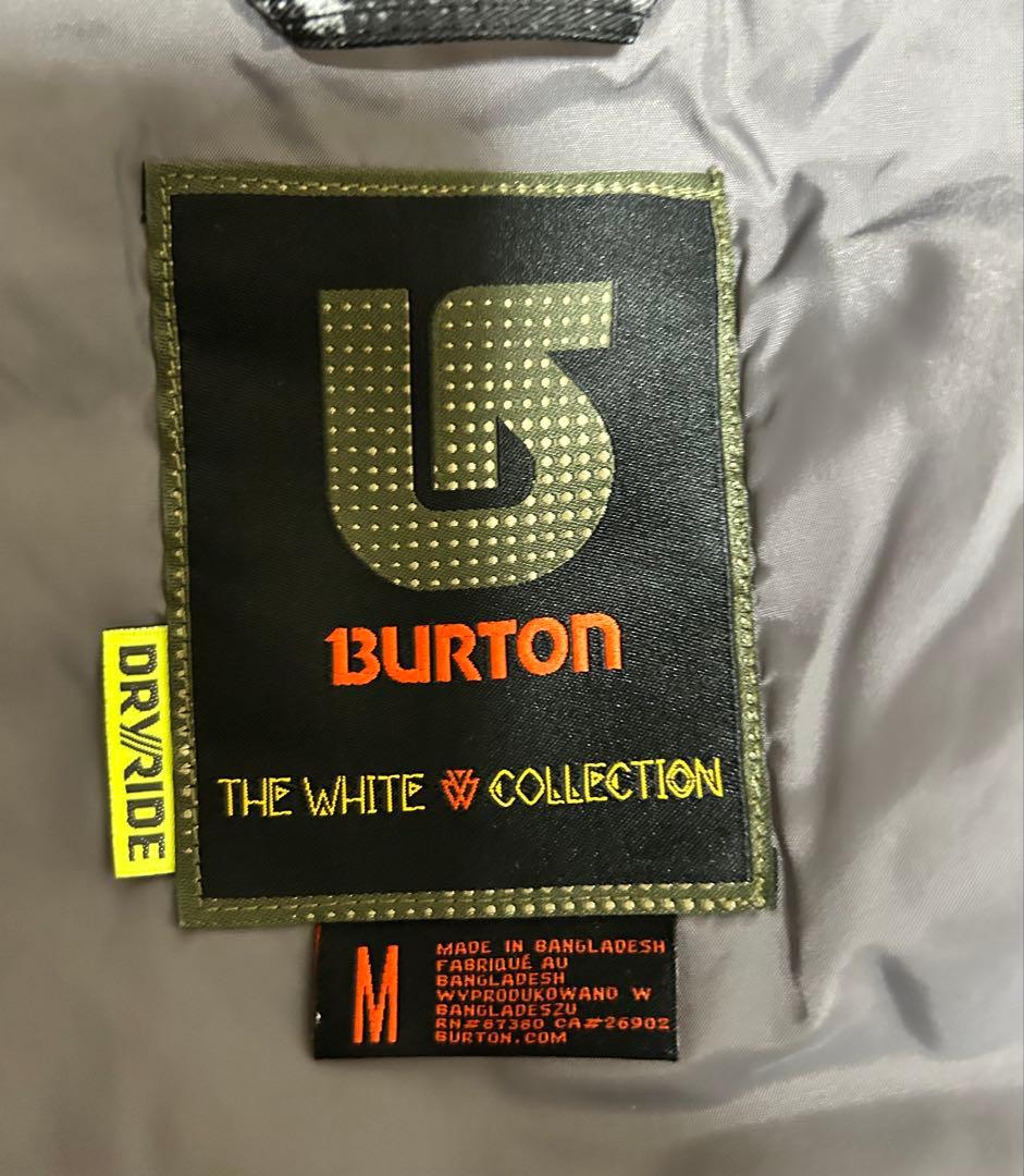 BURTON スノーボードウェア ホワイトコレクション