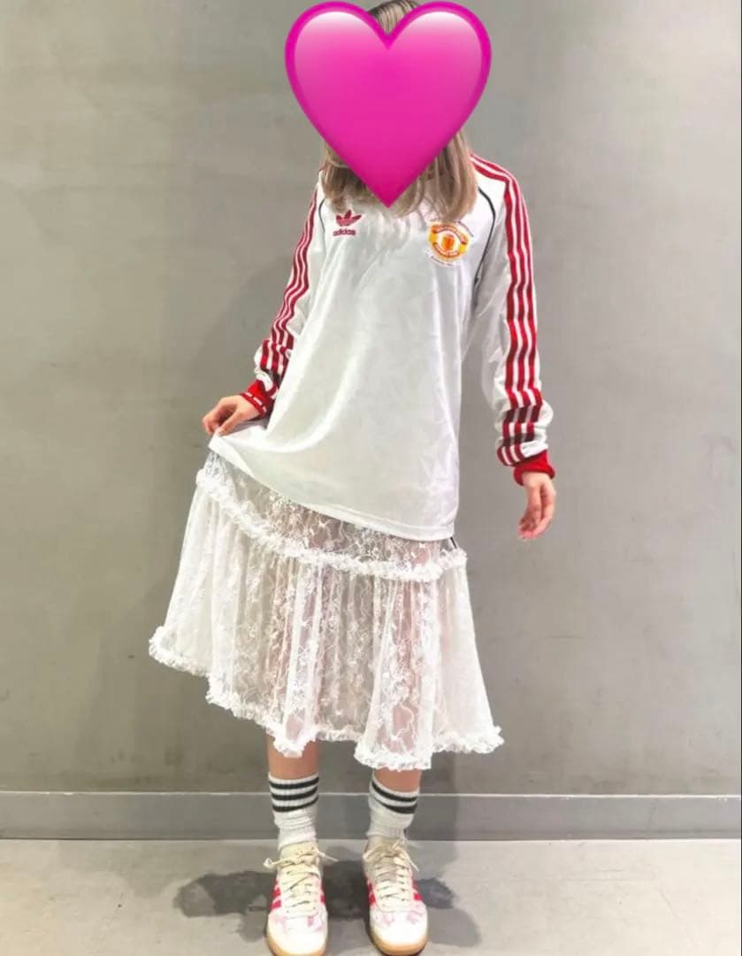 ★です アディダス レーススカート 2XL