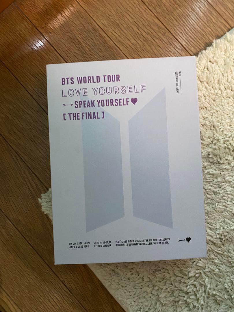 BTS SPEAK YOURSELF final seoul DVD ジミン