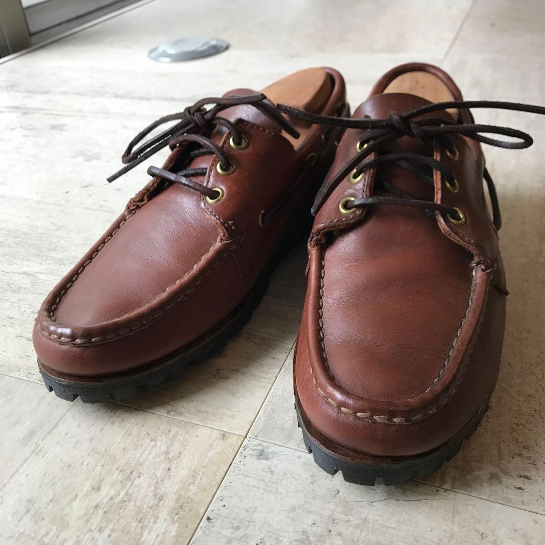 ラッセルモカシン　デッキシューズ