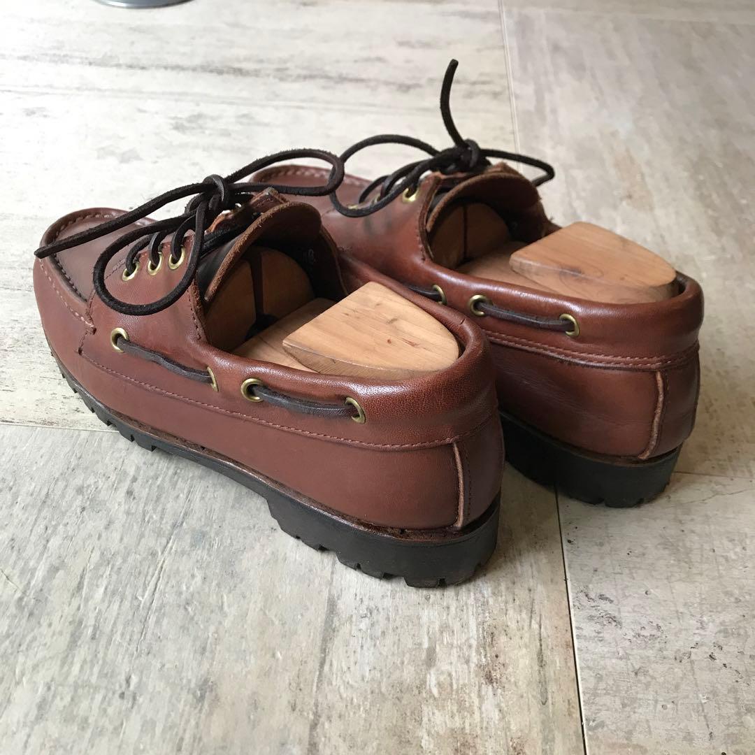 ラッセルモカシン　デッキシューズ