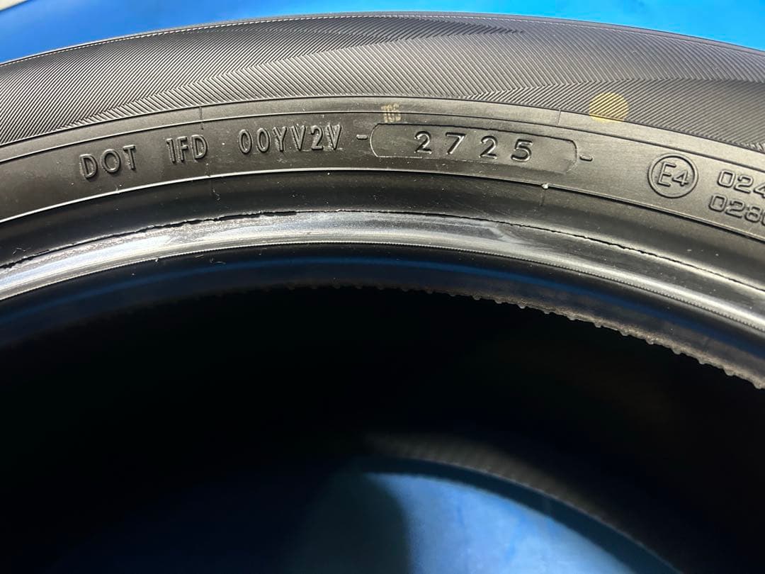 ふみお　225/55R18 ヨコハマ　4本　新車外し　デリカ 中古　タイヤ