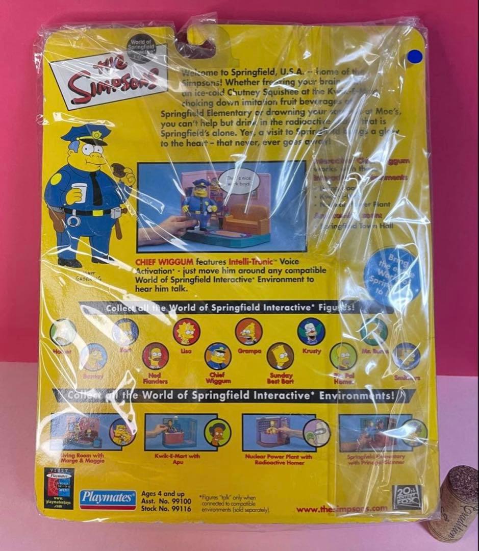 The Simpsons Chief Wiggum フィギュア